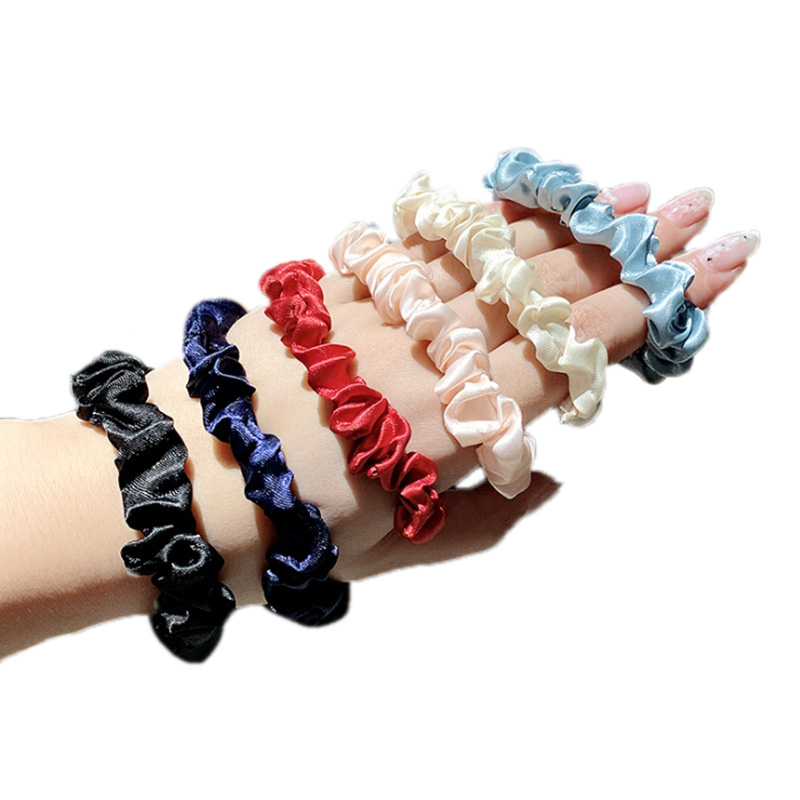 Bộ 6 Dây Cột Tóc Co Giãn Lấp Lánh Độc Đáo