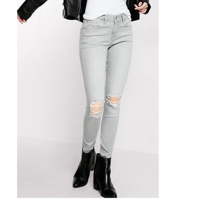 Quần jean co giãn