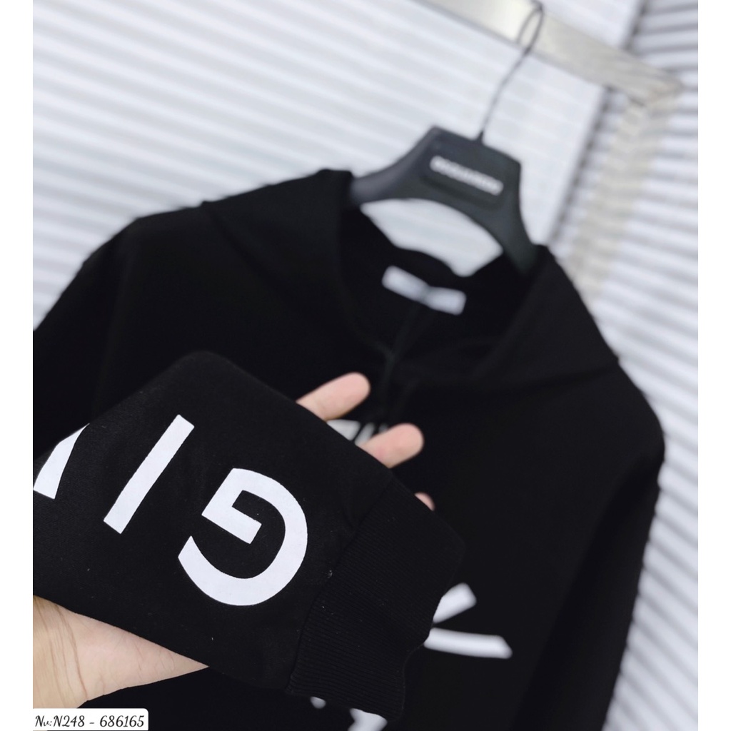 Áo Hoodie Nam DG Phối Họa Tiết Dập Vân Logo Sang Trọng - Áo Hoodie BBR Unisex Cao Cấp Dành Cho Nam Nữ DT FASHION ME