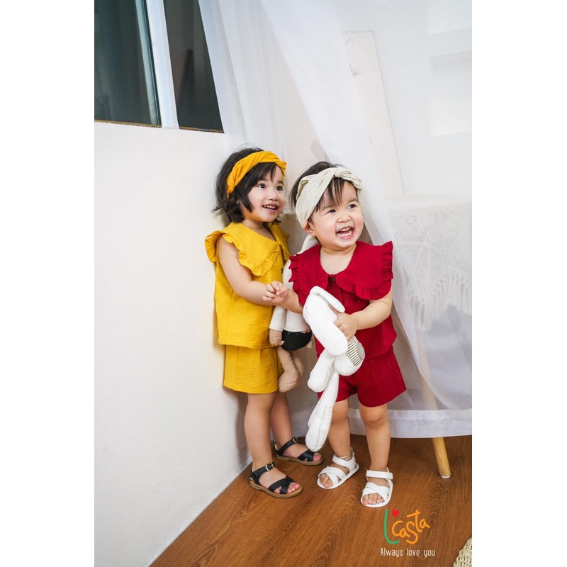Bộ cổ bèo thô đũi siêu xinh Lcasta