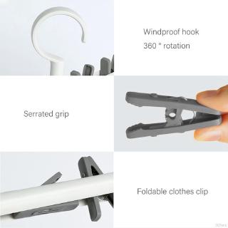Non-marking Windproof Drying Hanger Inner Hanger Multi-clip Hanger Household Drying Multifunctional Hangers