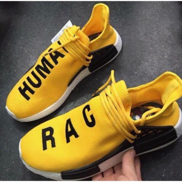 Xả XẢ Bảo hành Giày Adidas Human Race ( vàng - fullbox) Đẹp Nhất New Nhẩt NEW ✔️ . '