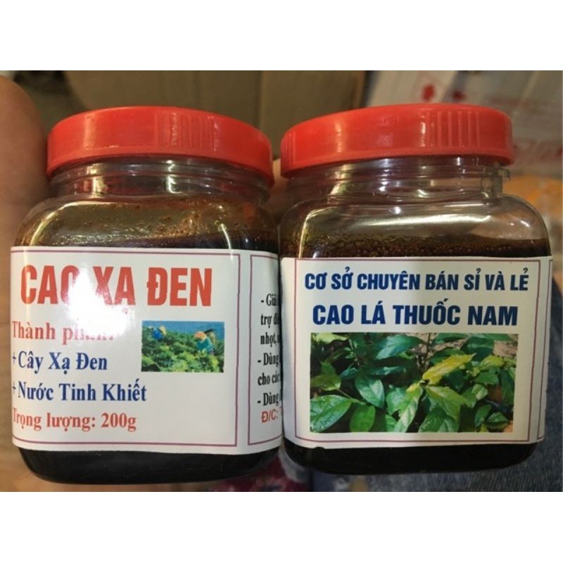 Cao Xạ Đen Hộp 200gr