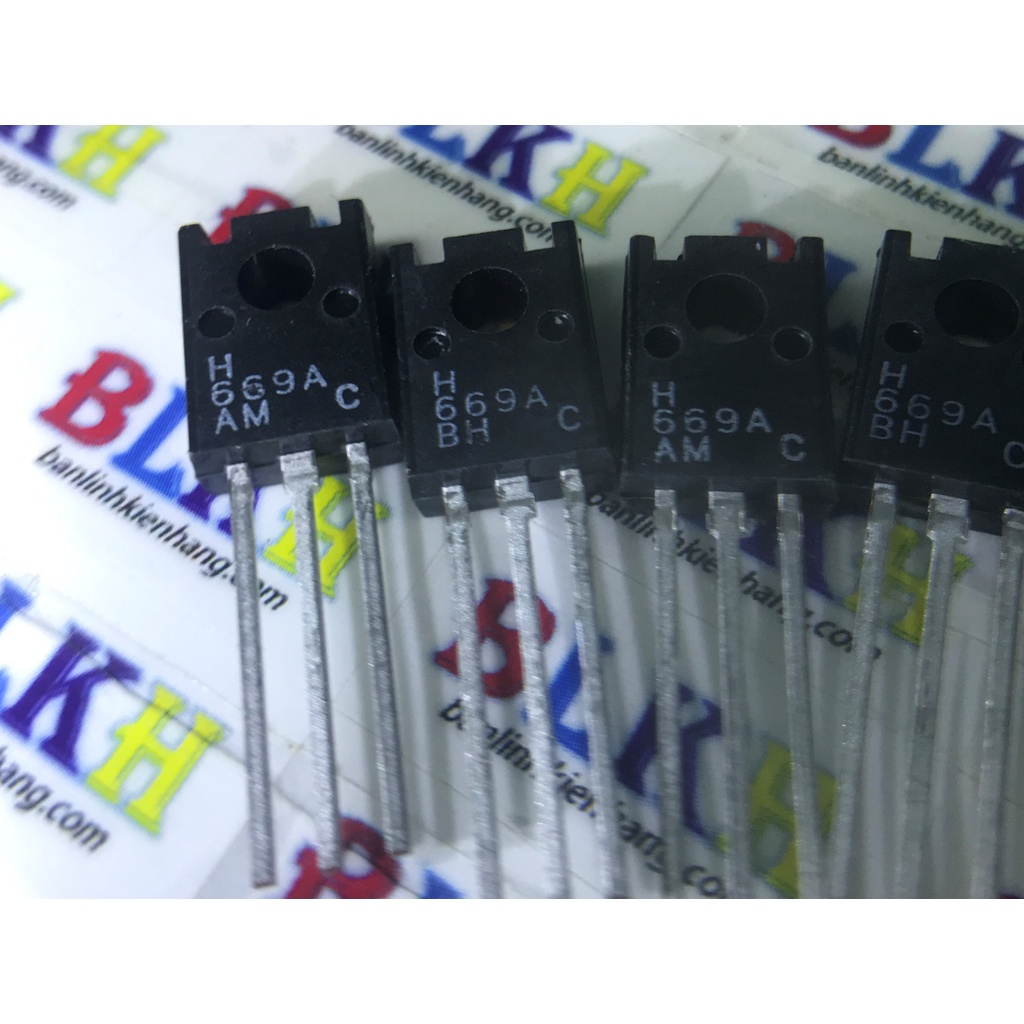 Combo 5 IC transistor NPN H669A 669A tương đương D669A BD669 TO-126 chính hãng - tương đương D600K 2SD600K