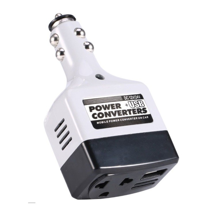 Bộ chuyển đổi nguồn điện 12V lên 220V ô tô - Power Converters