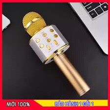 Mic hát bluetooth 858