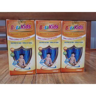 Tăng cường sức đề kháng, kích thích ăn ngon Betakids siro 100ml