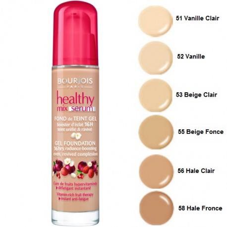 Kem nền Bourjois Healthy Mix Serum Gel Foundation #52 Vanilla