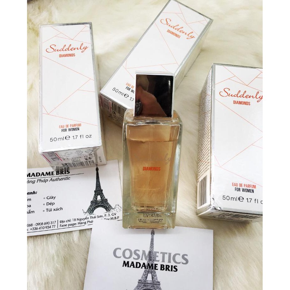 Nước hoa Suddenly Diamond 50ml, được so sánh là giống đến 90% mùi hương của Hugo Boss Orange for woman