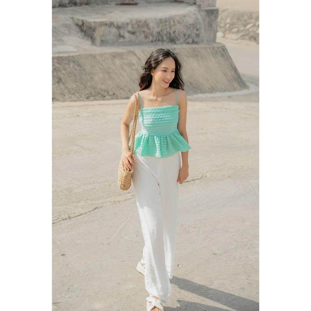 OLV - Áo Licia Top in Blue
