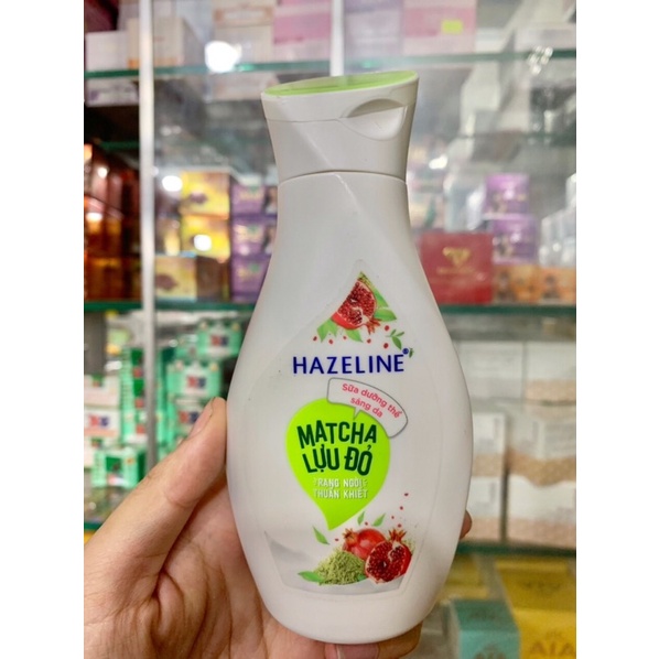 Sữa dưỡng thể trắng da toàn thân Hazaline chai 140Ml