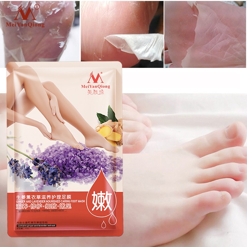 MeiYanQiong Foot Mask Exfoliating Remove Dead Skin 10Pcs