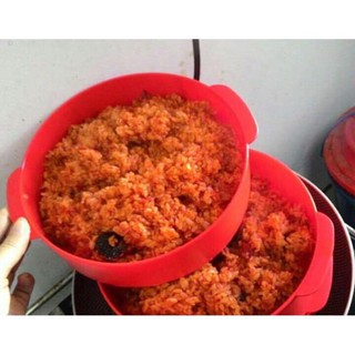Xửng hấp Tupperware Steam It Đỏ Chili