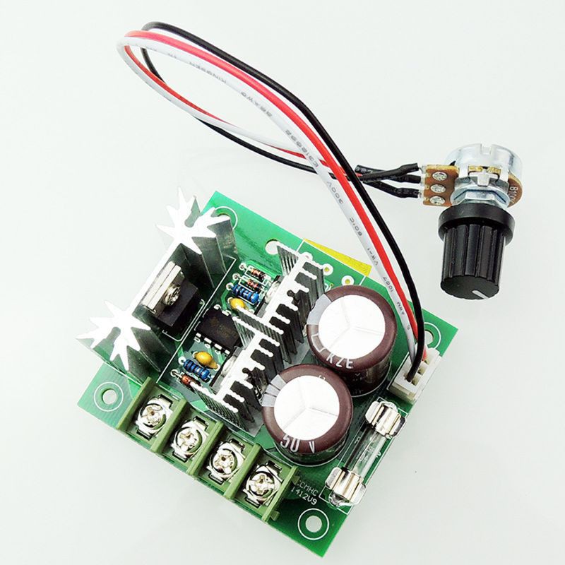 Bộ điều khiển tốc độ động cơ PWM DC 12V-40V 400W 10A phạm vi 10%-100%