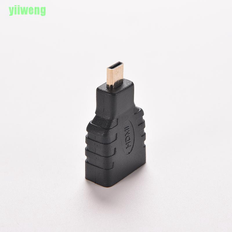 Đầu Chuyển Đổi Micro Hdmi (type D) Sang Hdmi (type A) Cho Hdtv