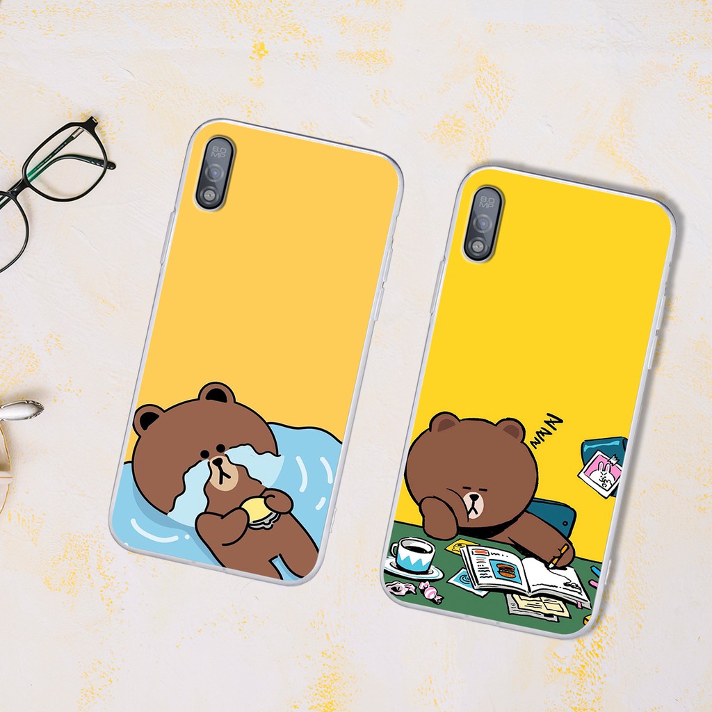 [ỐP VSMART_SIÊU RẺ] ỐP LƯNG VSMART HÌNH GẤU BROWN VÀ THỎ CONY |VSMART BEE - BEE 3 - STAR| DOAREMON CASE