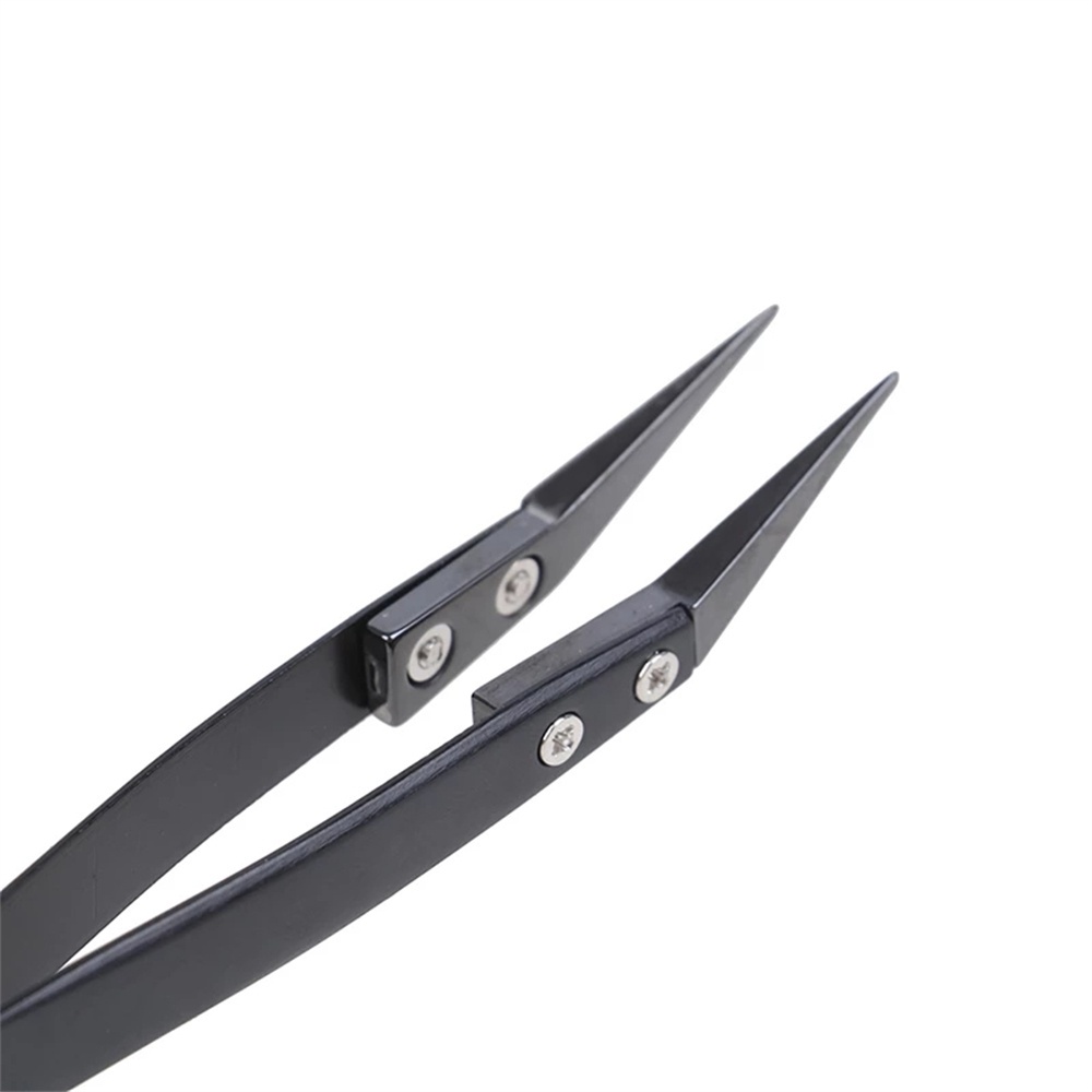 Nhíp Sửa Chữa Bằng Thép Không Gỉ Chống Tĩnh Điện Cách Nhiệt Tiện Dụng