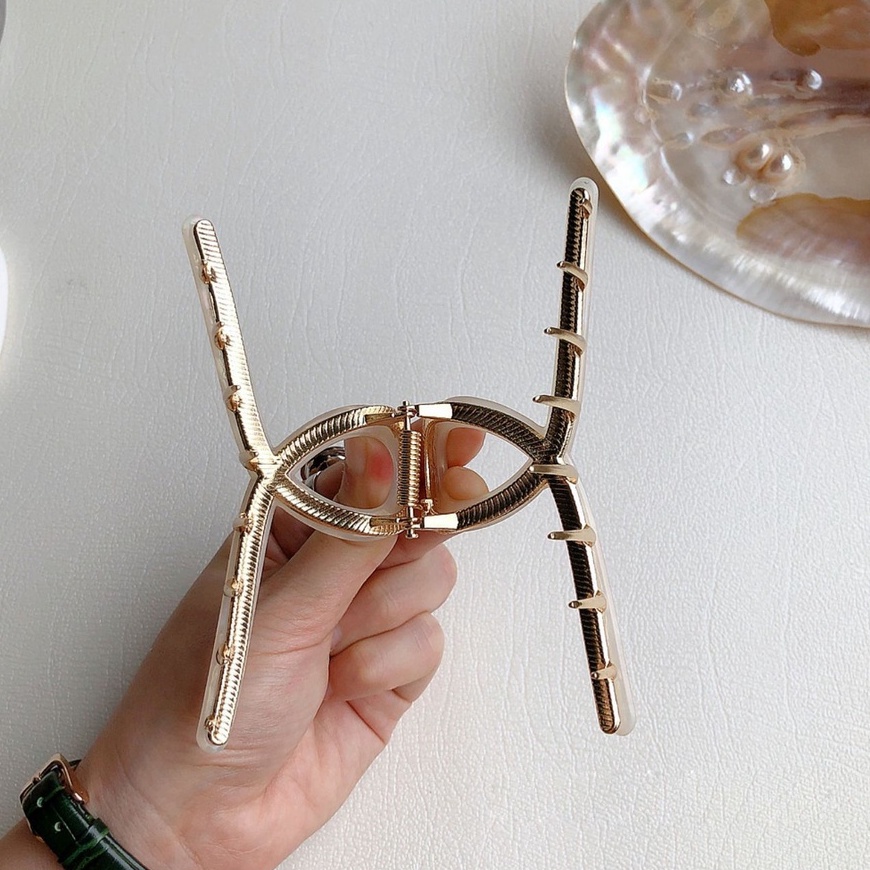 2021 kẹp tóc kim loại thời trang mới cho bé gái