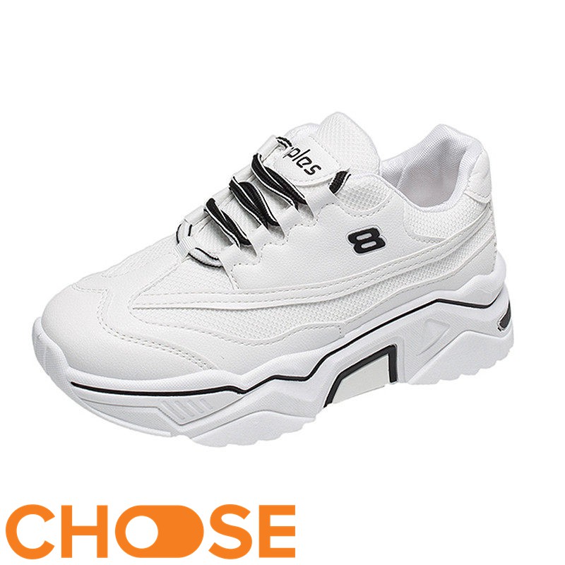 Giày Nữ Sneaker Phong Cách Choose Mới Đế Độn G2908