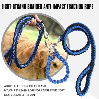 Dây dắt cún cưng kích thước lớn bằng nylon mềm mại điều chỉnh được