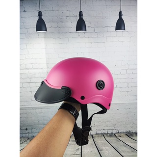 [Hình Thật Shop Chụp] Mũ Bảo Hiểm Kiểu Nữa Đầu Có Lỗ Thông Gió, Thời Trang, Nhiều Màu Sắc