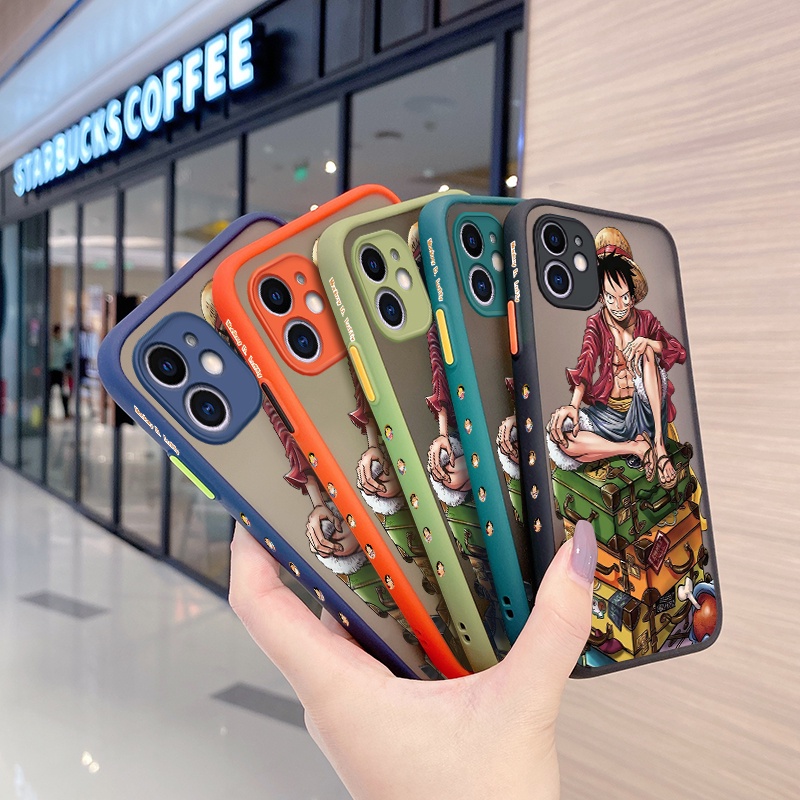 Ốp Điện Thoại Cứng Nhám Trong Suốt In Hình Luffy Cho Realme GT Neo 2 GT2 GT 2 Q5 Pro 5G