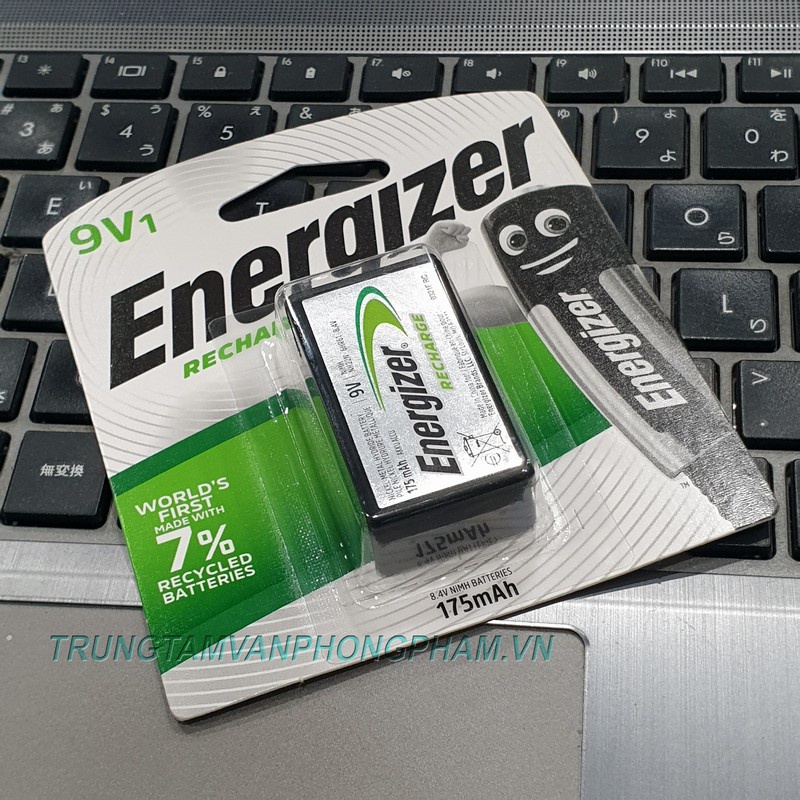 Pin sạc 9V Energizer NH22BP1-175mah Recharge dùng cho micro, máy đo cáp mạng.