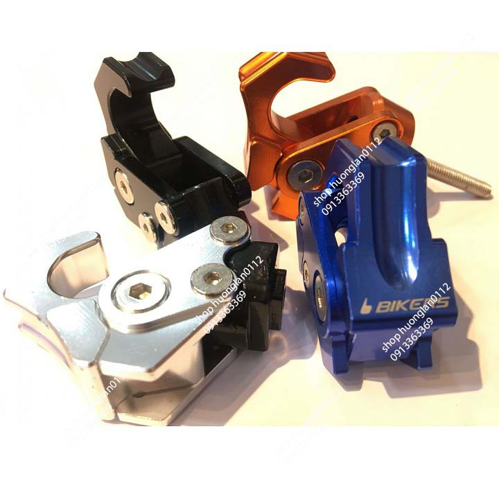 Móc Treo Đồ Xe Máy Biker Nhôm CNC gập mở giá 1 cái