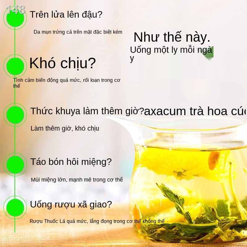 JTrà hoa cúc bồ công anh lá kim ngân hoa dâu tằm trà hoa cúc