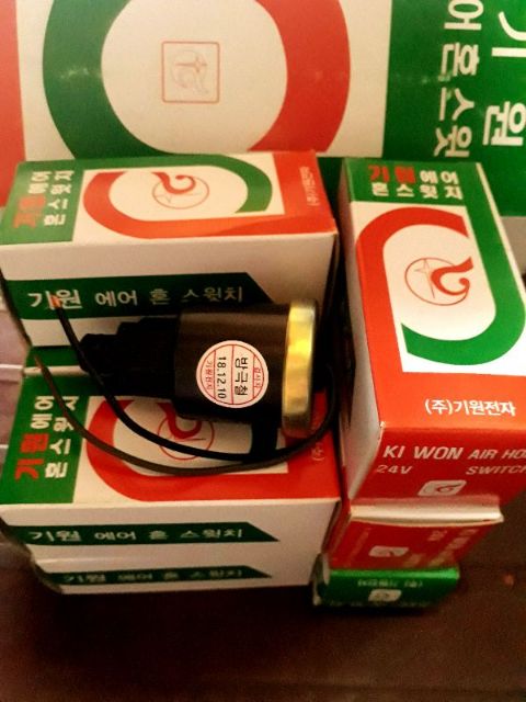 Rơ le còi hơi kiwon Hàn Quốc xịn 24v, bút xông xịn thay thế cho kèn hơi