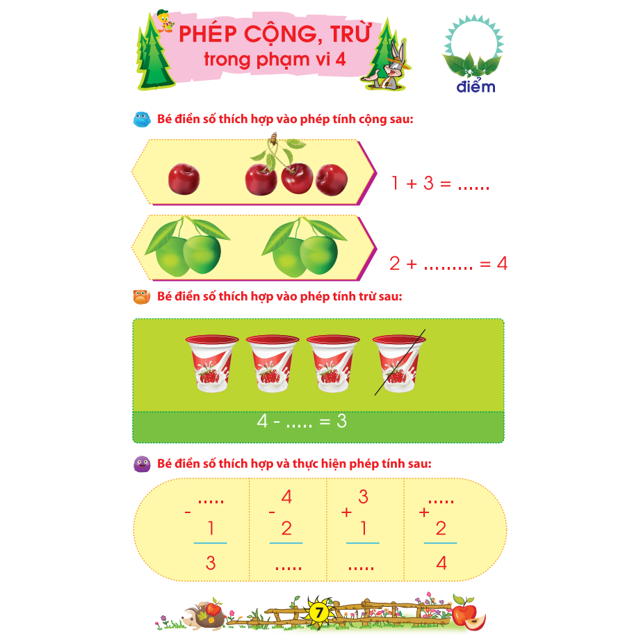 Sách - Vở Bé Làm Toán Phát Triển Trí Tuệ