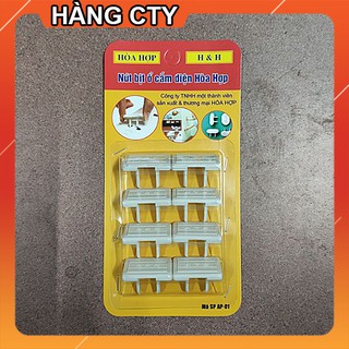 Bộ 8 Nút Bịt Ổ Điện Chống Giật Cho Trẻ Em
