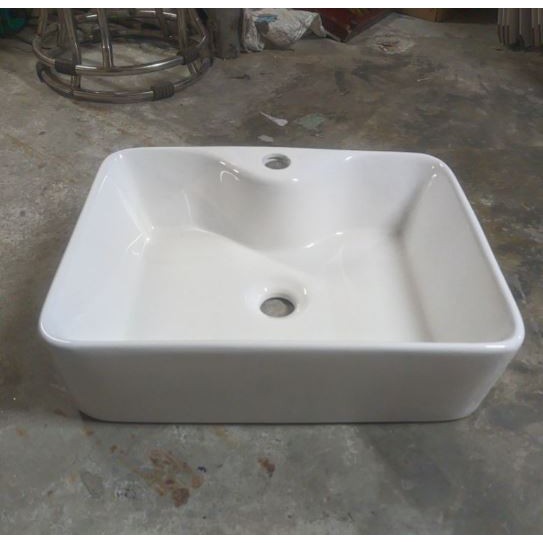 lavabo vuông dương bàn thiết bị vệ sinh cao cấp