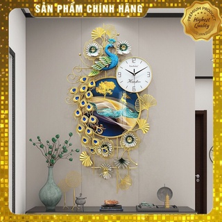Đồng hồ treo tường con công chính hãng 087-1