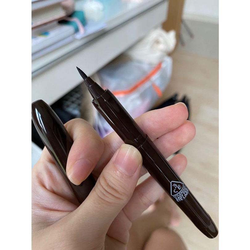 Bút Kẻ Mắt Dạ  3CE Không Trôi Easy Pen Eye Liner