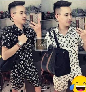 Bộ pizama nam