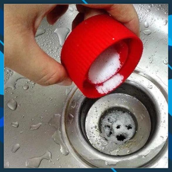 Bột thông tắc và vệ sinh đường ống, bột thông bồn cầu, chậu rửa DENKMIT - Chuẩn Đức