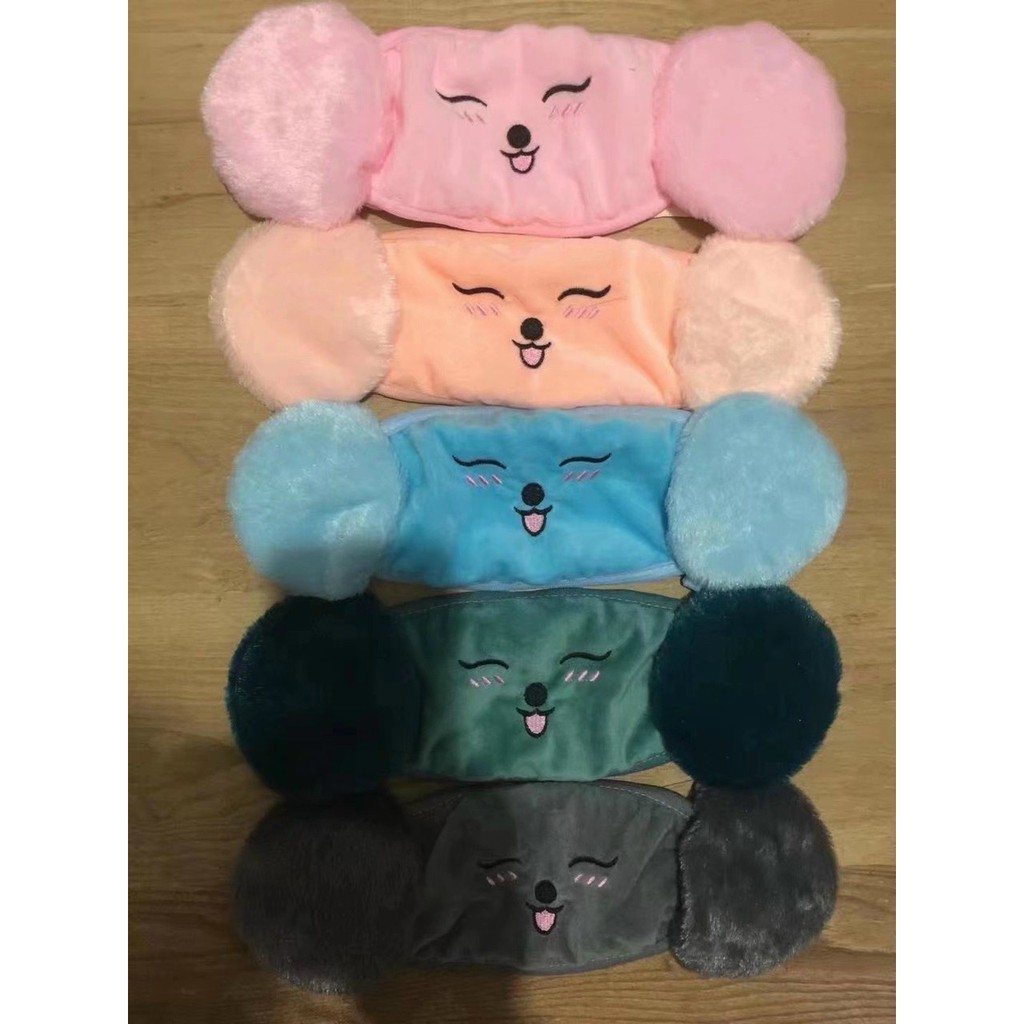Khẩu trang kết hợp bịt taiGIADUNGTONGKHO1Khẩu trang giữ ấm chống bụi bằng cotton họa tiết hoạt hình xinh xắn cho bé