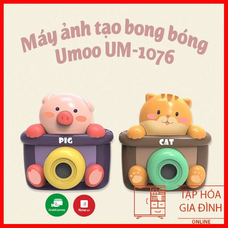 Máy ảnh tạo bong bóng UMOO UM-1076 an toàn cho bé