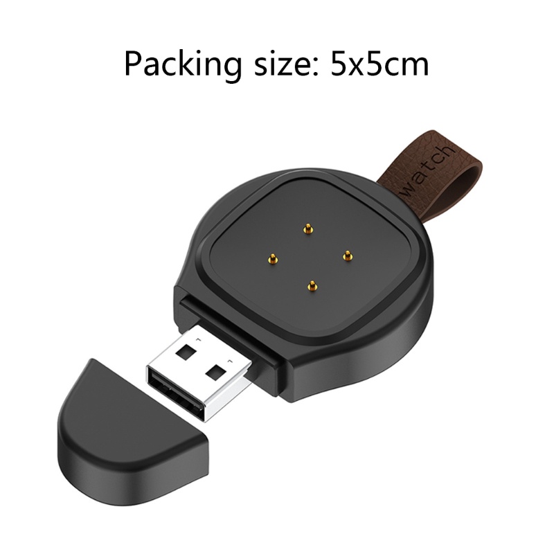 Bộ sạc pin YXA từ tính tương thích với-Fitbit Versa 3/sense