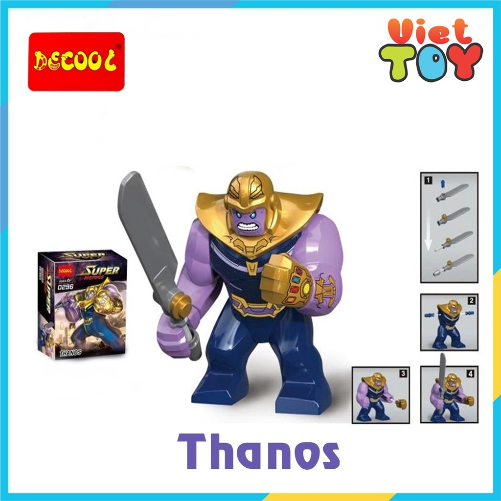 Mô hình Big Figures lego Avenger ác nhân Thanos - 8002