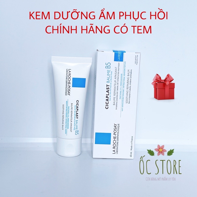 Kem Dưỡng B5 La Roche Posay Cicaplast Baume 40ml Dưỡng Ẩm Phục Hồi Da