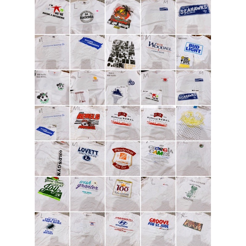 THUN MỸ TRẮNG MỸ 2HAND [GHI CHÚ ÁO NAM HAY NỮ NHÉ] | BigBuy360 - bigbuy360.vn