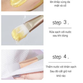 Cọ MKUP quét mặt nạ Vàng