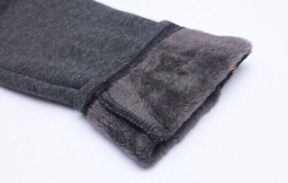 Quần legging lông logo mèo