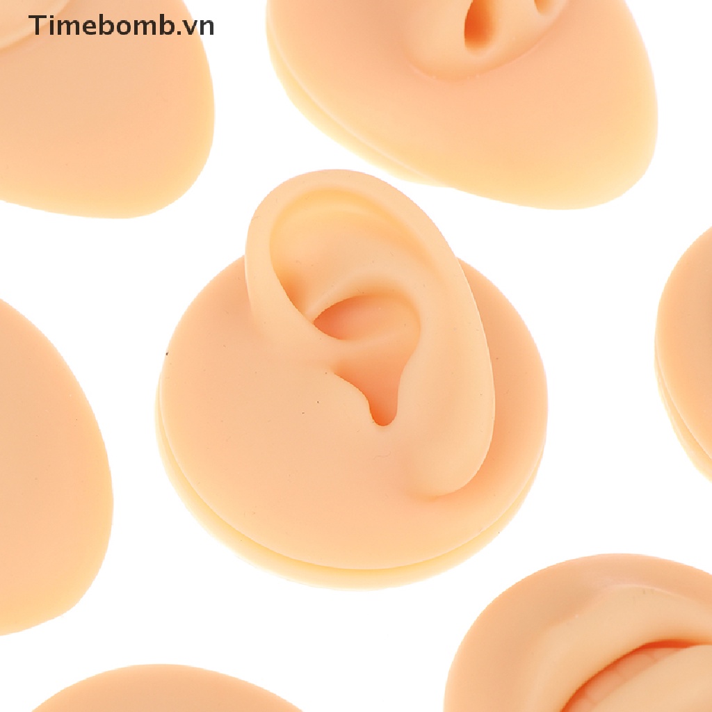 Dụng Cụ Đục Lỗ Tai / Mũi / Mũi Bằng Silicone Tiện Dụng