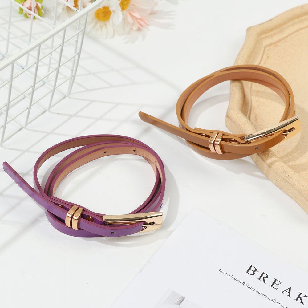 EUCA Thắt Lưng Bản Nhỏ Phong Cách Vintage