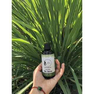 Tinh Dầu Sả Java Nguyên chất Lọ 100ml dùng để đuổi muỗi, ,côn trùng, xông nhà thơm, lau nhà sạch