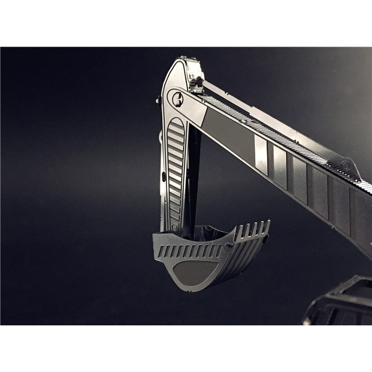 Mô Hình Lắp Ghép 3D Kim Loại Tự Ráp Máy Xúc - Chưa Lắp