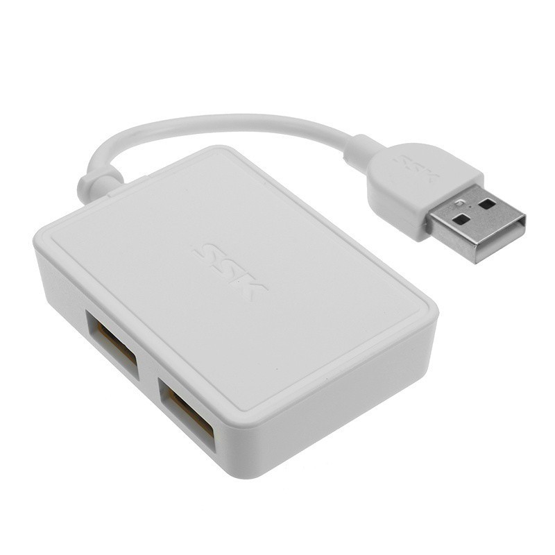 [Mã ELFLASH5 giảm 20K đơn 50K] HUB chia USB 1 ra 4 SSK SHU200 chuẩn 2.0 (nhiều màu)